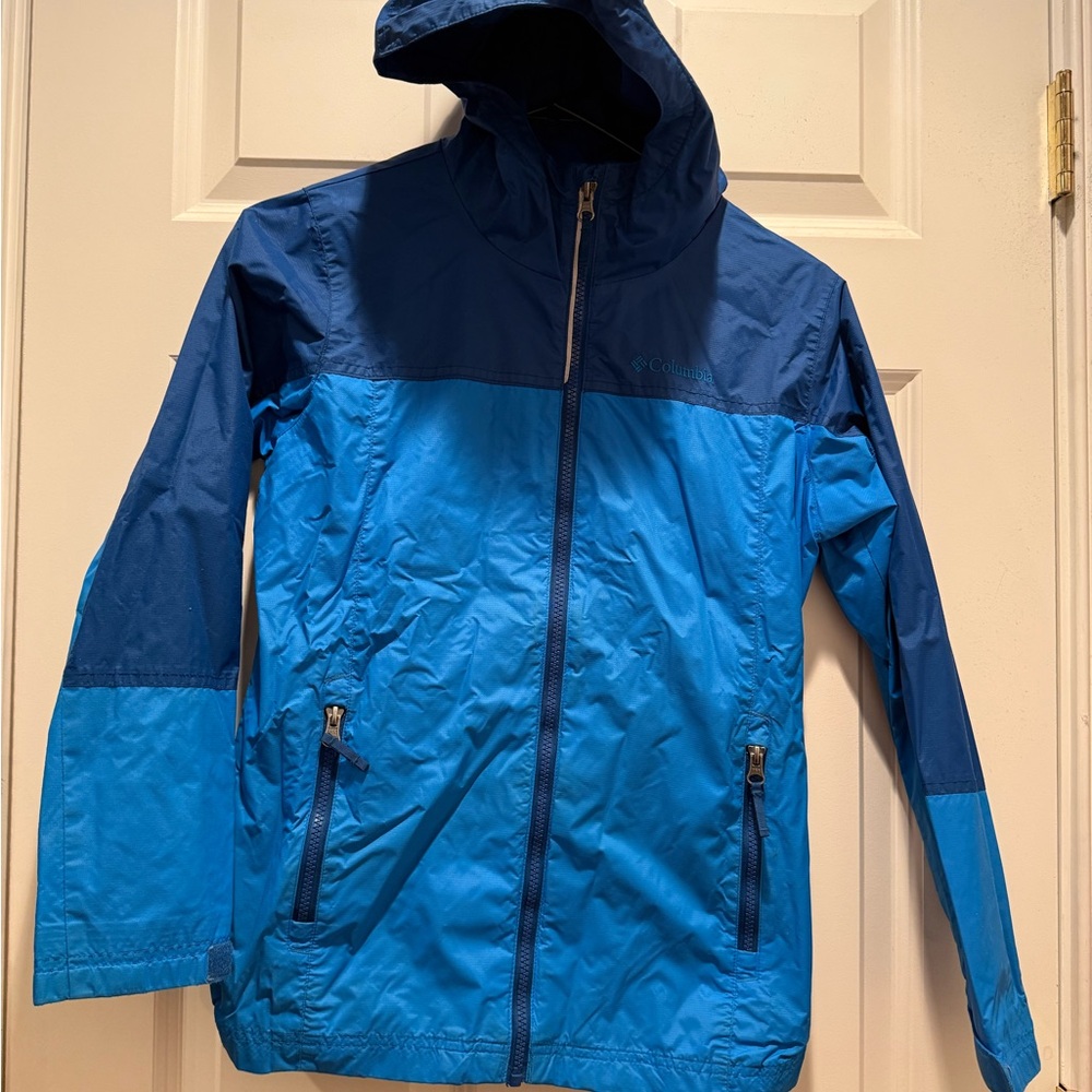 Columbia Two-Tone Jacket in Blue and Brown